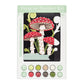 Fly Agaric Mushrooms | 8x10 paint-by-number kit