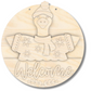 Unfinished Wood Welcome Goose Door Sign Kit | Wood Craft Cutouts | 1/4" Thick |