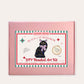 Black Cat With Bow Beaded Art Kit