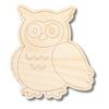 Unfinished Wood Etched Owl Shape | Paint By Line Crafts | up to 30" DIY