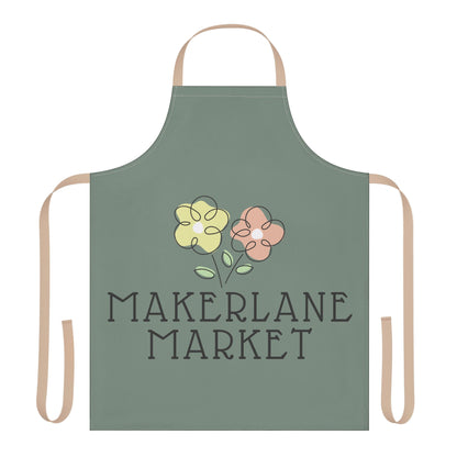 Makerlane Market Floral Art Apron