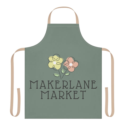 Makerlane Market Floral Art Apron