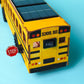 Dual Power School Bus STEM Kit – Build, Paint & Personalize | Battery + Solar Powered