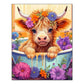 DIY Handmade Diamond Painting With Colorful Animals And Full Diamonds
