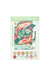 Koi Fish in Pond | 8x10 paint-by-number kit