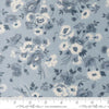 Nantucket Summer Cuddle Somerset Florals Light Blue Polyester 44" / 45" Fabric per yard
