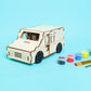 Delivery Truck STEM Kit – Build, Paint & Power a Moving Mail Truck
