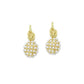 Cute White Pearl Pineapple Pendant charm, Sku#A514