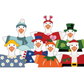 NEW Unfinished Wood Layered Holiday Geese Shelf Sitter | 8" Wide| 1/2" and 1/4" Wood | Wood Craft DIY