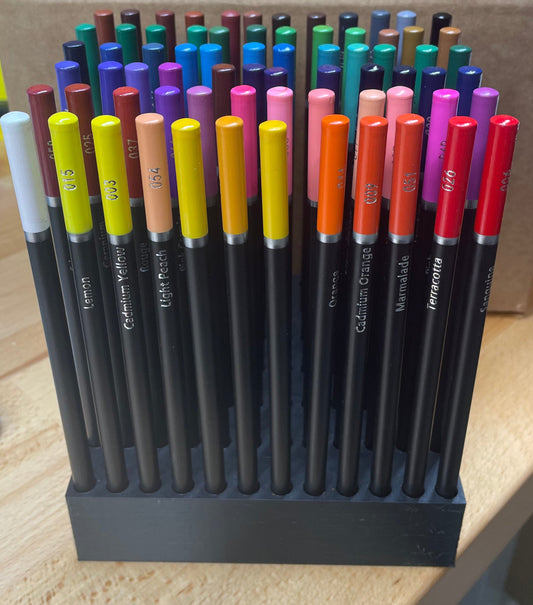 3D Printed 84 Colored Pencil Caddy