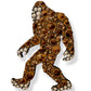 Unfinished Wood Bigfoot Sasquatch Silhouette - Craft- up to 46" DIY