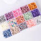 Speckled & Striped Multicolor Polymer Heishi DIY Bead Box