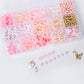 Shades of Pink DIY Letter Bead Box