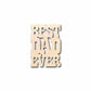Best Dad Ever Unfinished Wood Cutout DIY handmade Craft