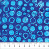 Blue Bubble Celebration Cotton 44/45 Fabric Per Yard