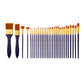Studio Mixed Media Gold Nylon Brush Set - 30 pc