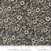Dark Blue Arabesque Meadow Midnight Cotton 44"/45" Fabric Per Yard
