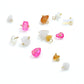 Colorful Ceramic Fish Charm Handmade gemstone beads charm For Necklace Bracelet Jewelry Making Supply, Sku#EF818