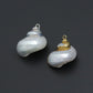 Associated Natural Seashell Pendant charm, Gold Trim Shell pendant charm, Assorted Seashells, Sku#EF823