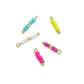 Colorful Ceramic Fish Charm Handmade gemstone beads charm For Necklace Bracelet Jewelry Making Supply, Sku#EF818