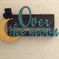 Unfinished Wood Crescent Moon Shape | DIY Celestial Night Sky Craft Cutout | Up to 36"