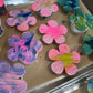 Unfinished Wood Flower Shape - Spring - Craft - up to 46" DIY
