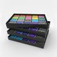 Mini Archival Ink Pad Stackable Storage Tray | Compact Organizer for Craft & Scrapbooking Supplies