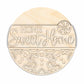 Unfinished Wood Gingerbread Home Sweet Home Door Sign Kit | Wood Craft Cutouts | 1/4" Thick |