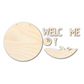 Unfinished Wood Golf Welcome Door Sign Kit | Wood Craft Cutouts | 1/4" Thick |