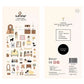 Cute Cartoon Decorative Stickers Set | PVC Scrapbooking Stickers
