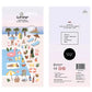 Cute Cartoon Decorative Stickers Set | PVC Scrapbooking Stickers