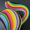 36 Colors 180Pcs Quilling Paper Strips Set | Assorted Mixed Color Origami Paper for DIY Flower Art
