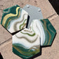 Unfinished Wood Hexagon Shape - Craft - up to 46" DIY