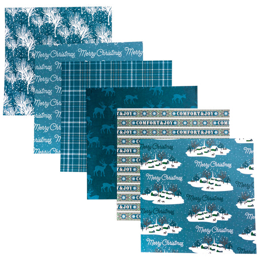 Winter Wonderland 6x6 Paper Pack Everett Rd. By Cathe Holden