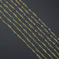 Wholesale 3mm Gemstone Rosary Chain by Yard, HX23