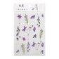 Yoofun Daisy Clover Babysbreath Fern Transparent PET Stickers | Floral Plant Sticker Set for Scrapbooking and DIY Crafts