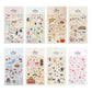 Cute Cartoon Decorative Stickers Set | PVC Scrapbooking Stickers