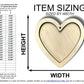 Unfinished Wood 2 Layer Heart Shadowbox Shape | DIY Craft Cutout | up to 46" DIY