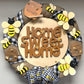 Unfinished Wood Bee Shape | Insect | Animal | Wildlife | Craft Cutout | up to 46" DIY