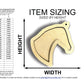 Unfinished Wood 2 Layer Horse Shadowbox Shape | DIY Craft Cutout | up to 46" DIY