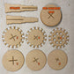 Rotating Paint Rack - For 22ml Pro Acryl Paints (31mm)