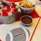 Football Table Topper or Lap Quilt Pattern - Paper Print Version
