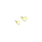 Dainty Gold Heart Pendant charm, Sku#LK1279