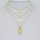 Clear CZ Gold Key Crocs Shoe pickleball racket Pendant charm , Sku#LX922