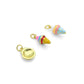 Colorful Enamel Shell Icecream Pendant charm, Sku#A509