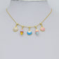 Colorful Enamel Shell Icecream Pendant charm, Sku#A509