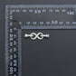 Silver Clear CZ Infinity clasp, Sku#LX877