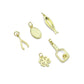 picklebal racket, Wishbone, Fish Clover, Oval Mary Pendant charm for Necklace Bracelet Jewelry Making Supply, Sku#LX926