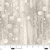 Ivory Bubble Pops 108" Cotton Wideback Fabric Per Yard