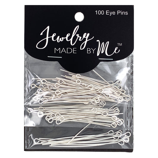 Silver Eye Pins 100pc Assortment